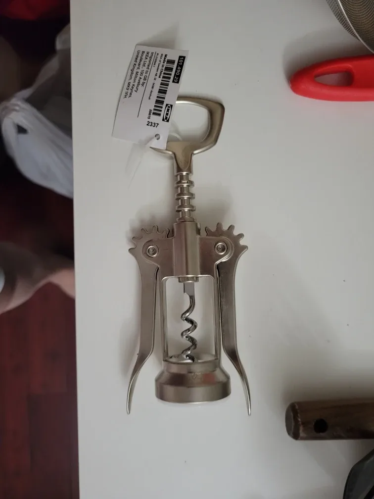 IKEA IDEALISK Corkscrew - Silver #Cleanout