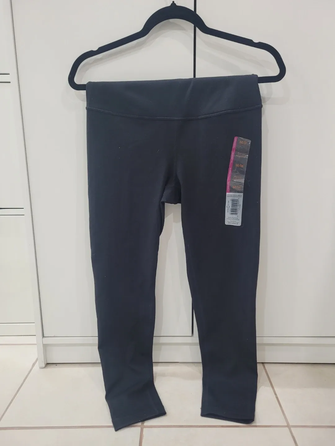 New Athletic Works Black Leggings Size M