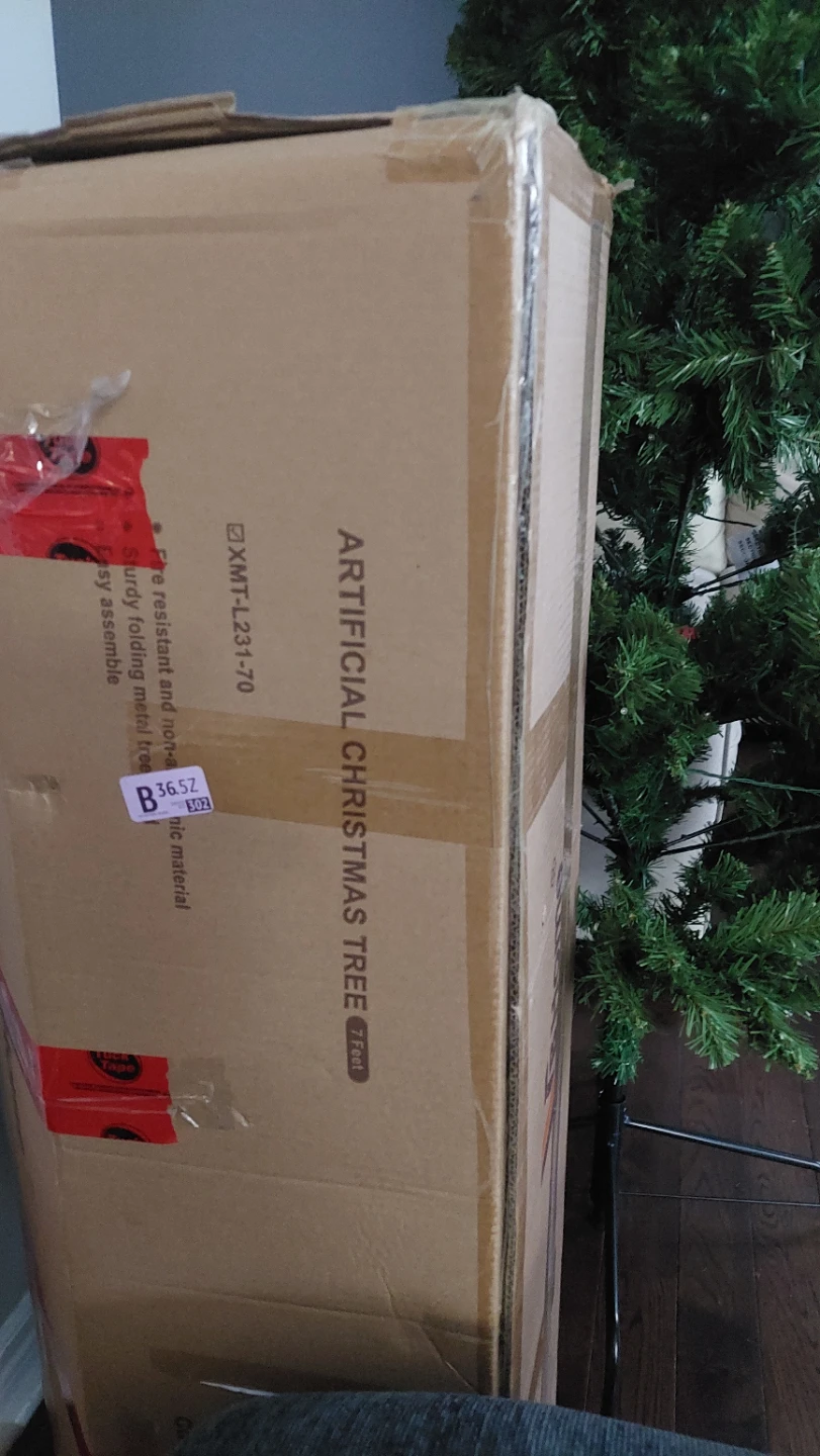 7 Foot Artificial Christmas Tree - photo 4