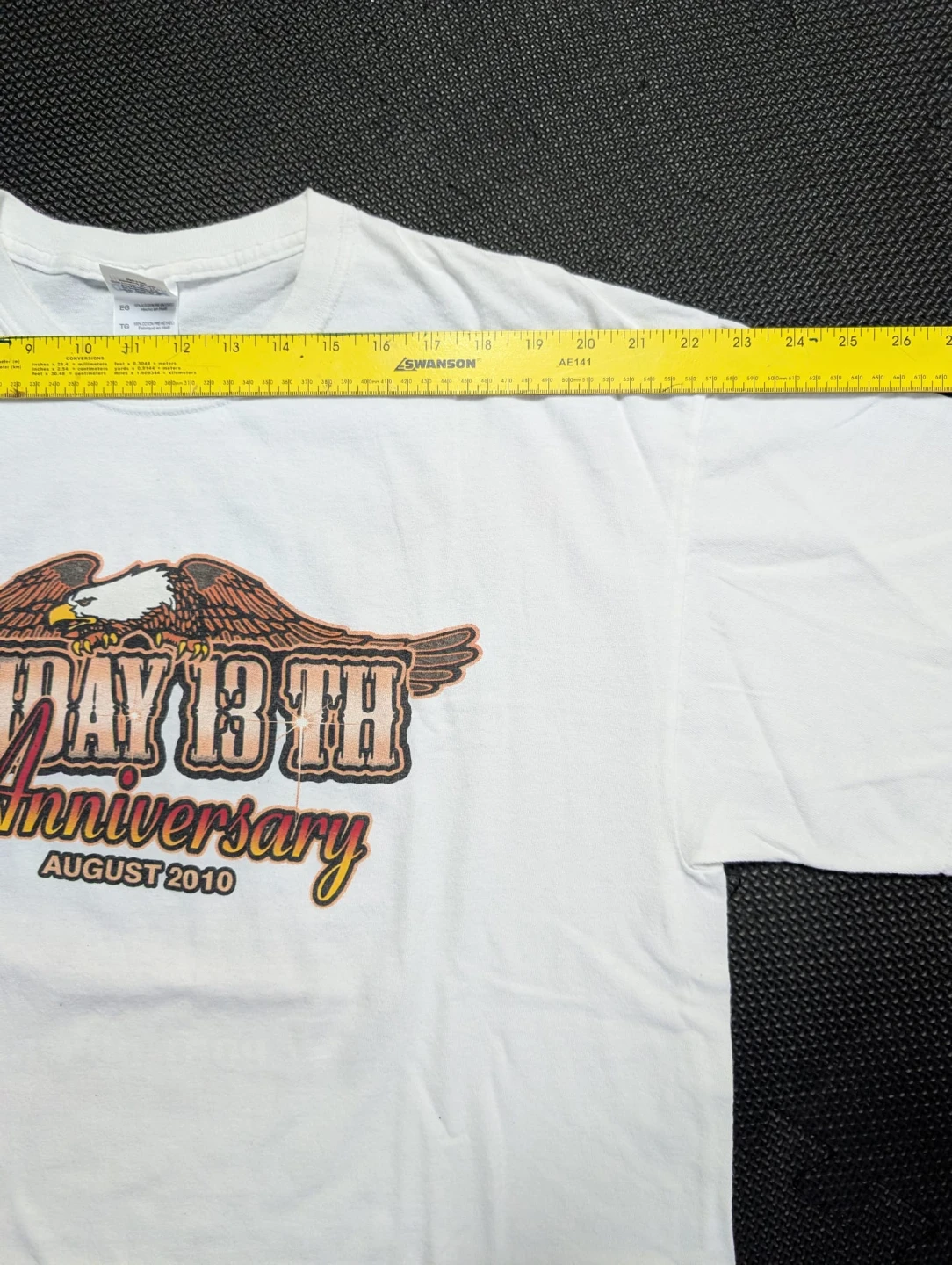Friday 13th Port Dover Motorcycle T-Shirt- Mens XL - photo 3