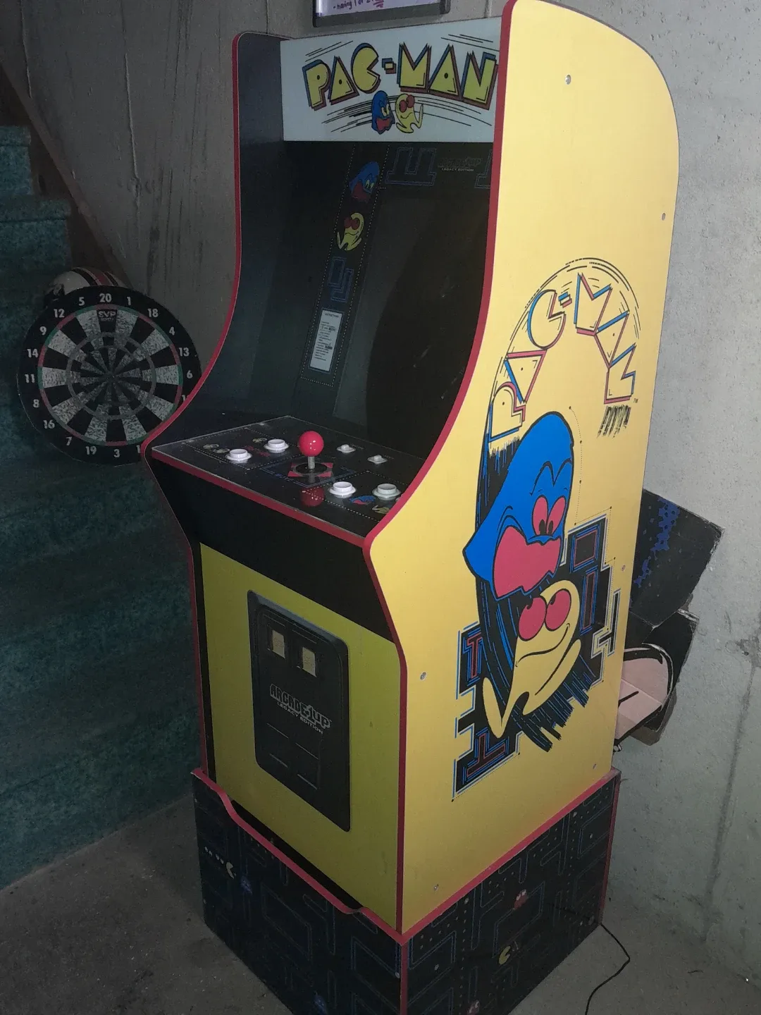 Arcade1Up Legacy Edition Pac-Man Arcade Machine image indicator(3)