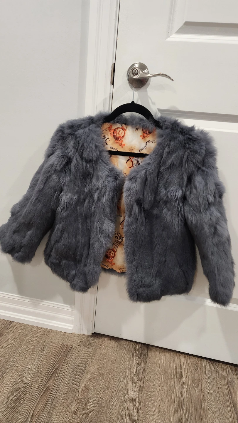 Grey Fur Jacket - photo 2