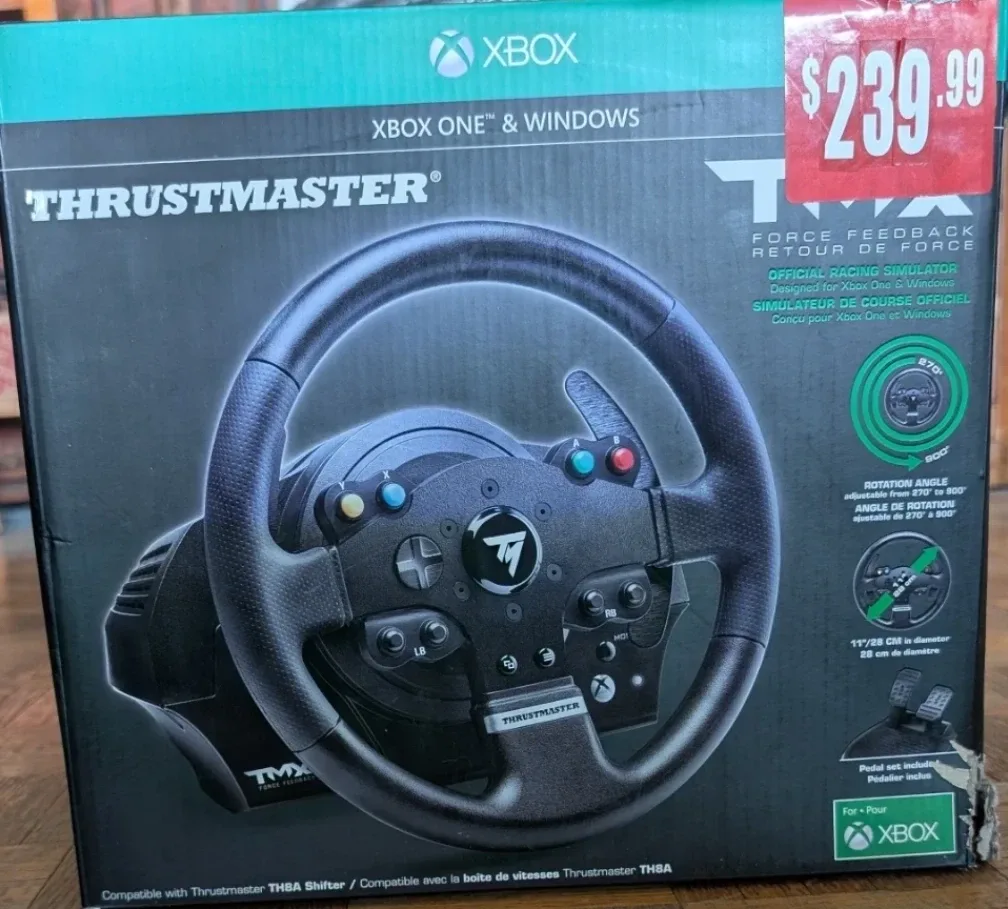 Thrustmaster TMX Force Feedback Racing Wheel
