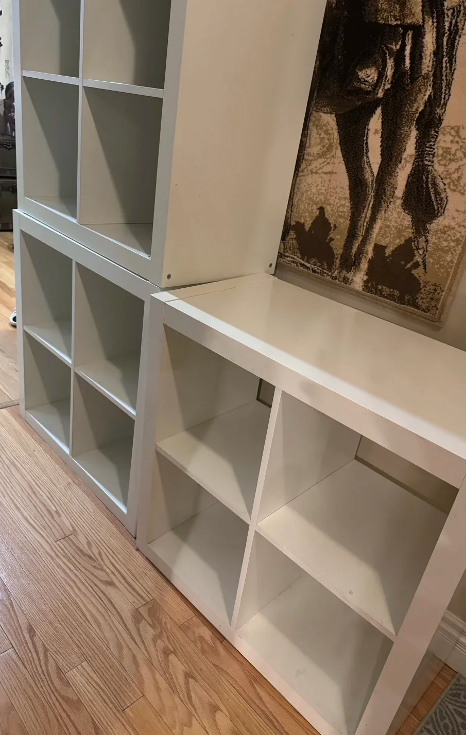 IKEA Kallax White Shelving Unit (3 available)