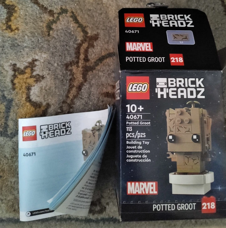 LEGO BrickHeadz Marvel Potted Groot 40671