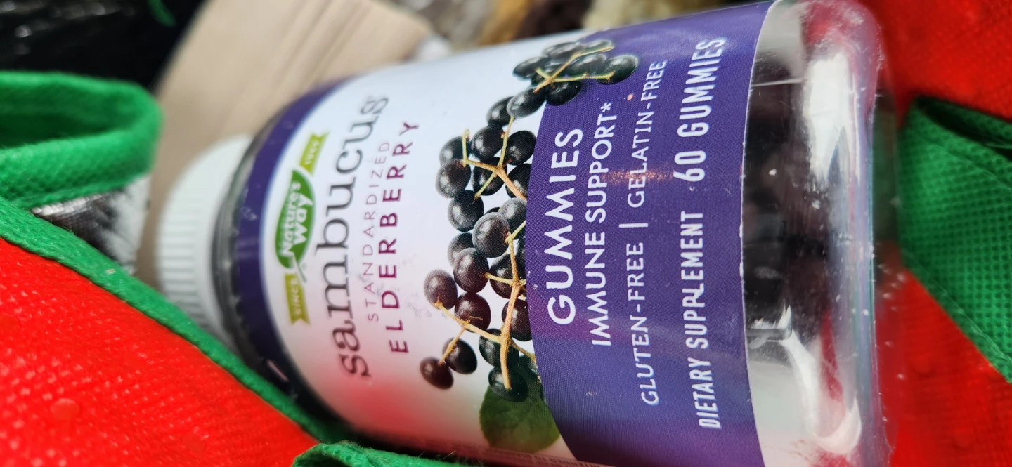 Nature's Way Sambucus Elderberry Gummies - sustainability star♻️
