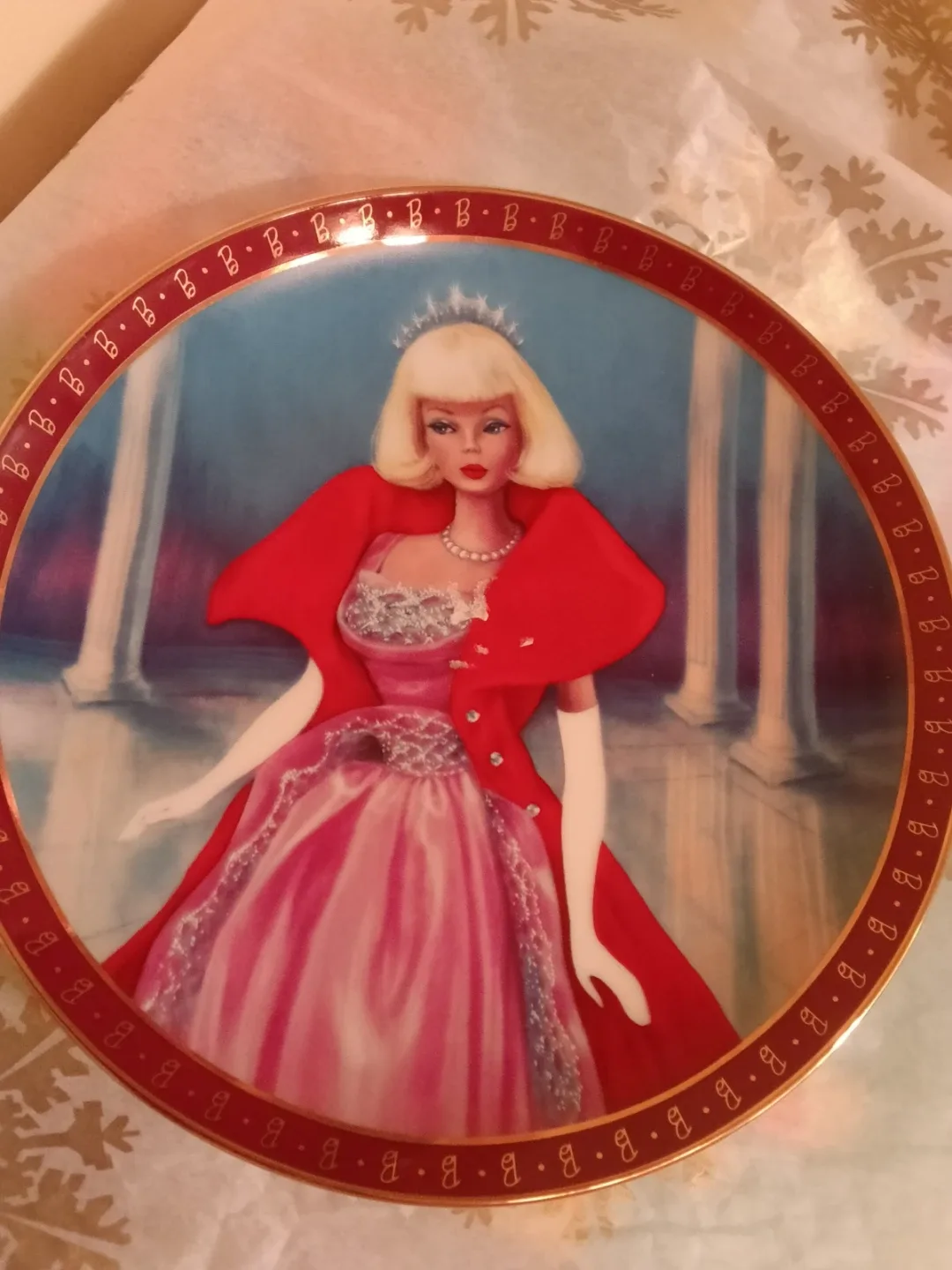 Barbie Sophisticated Lady Plate
