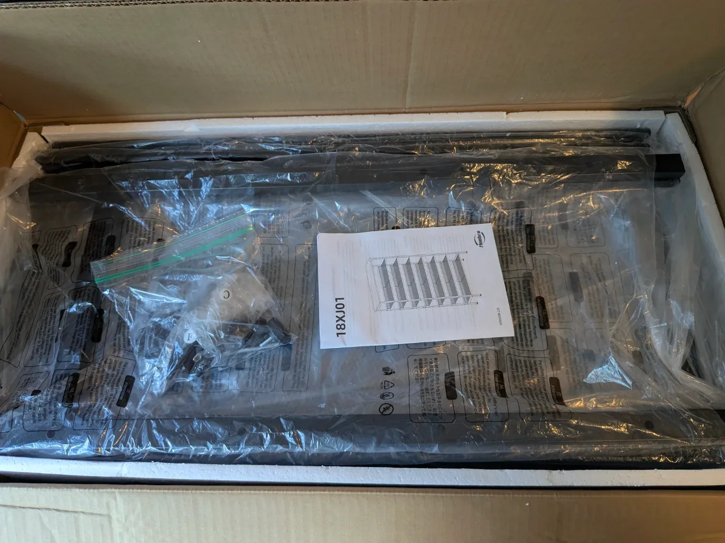 HOOBRO 8-Tier Shoe Rack - Rustic Brown + Black image indicator(6)