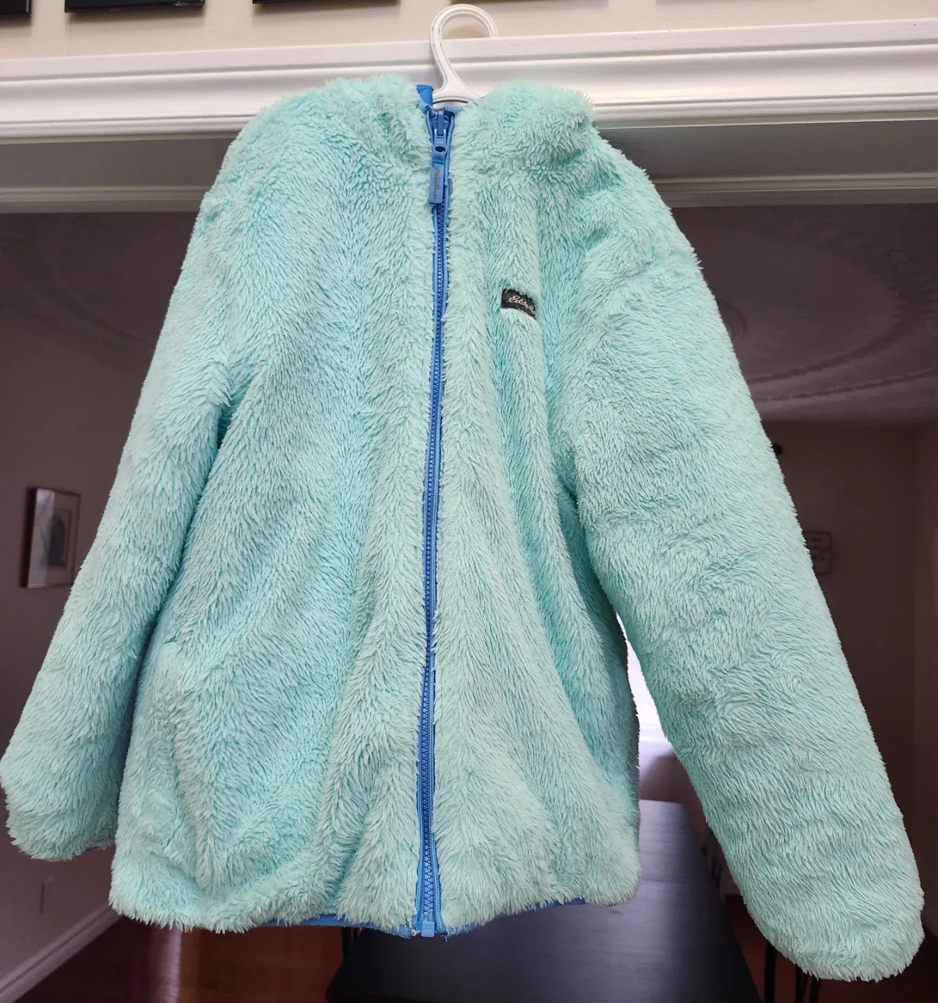 Eddie Bauer cozy girls size 14-16 coat. See details