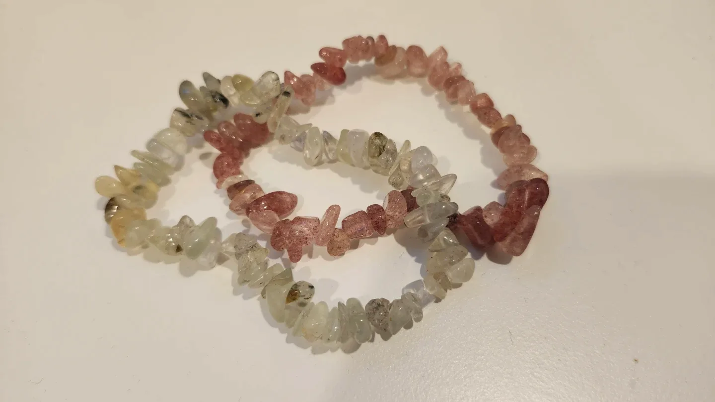 Brand New Handmade Crystal Bracelets - Set of 2