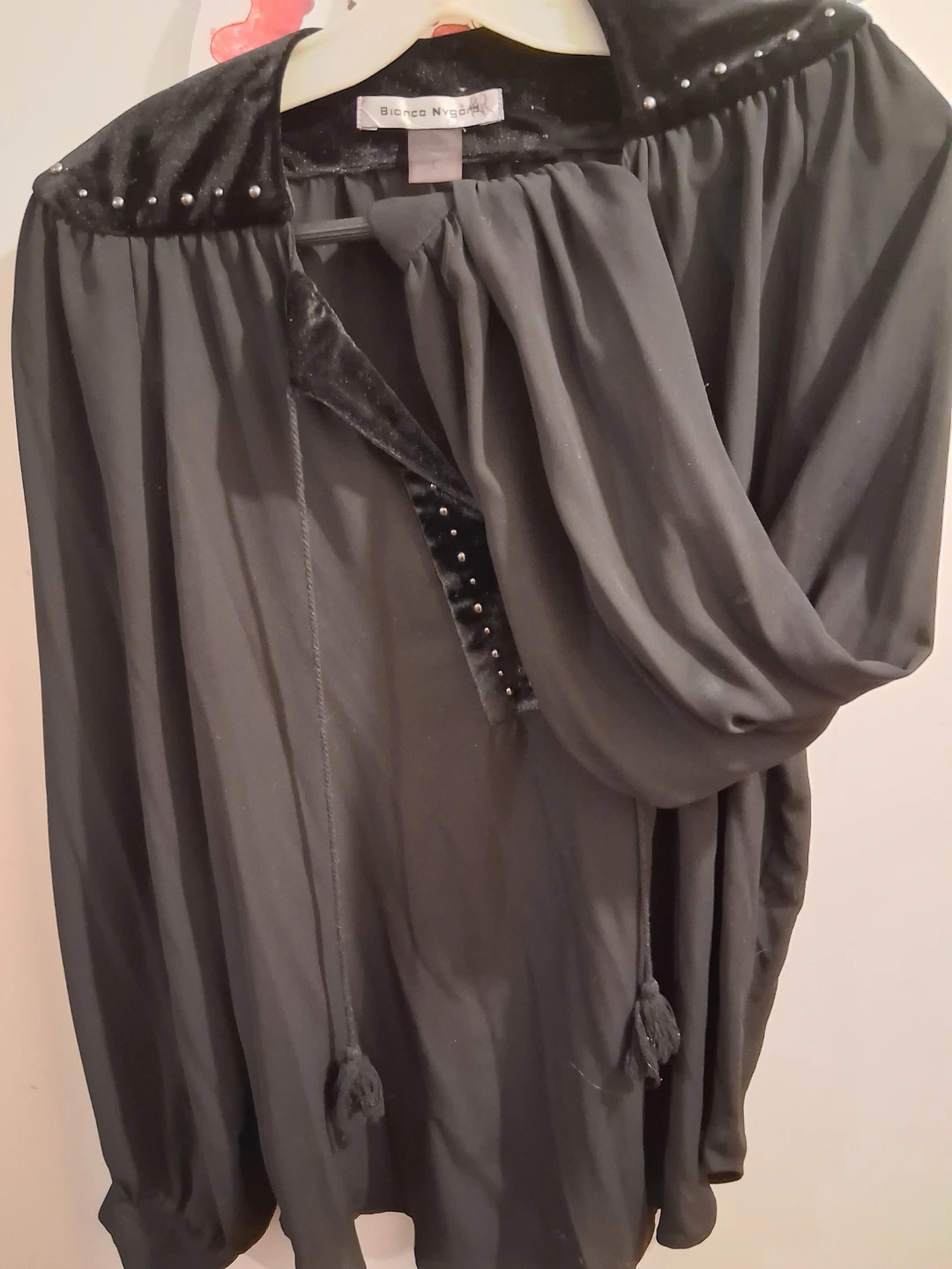 Bianca Nygard Black Blouse