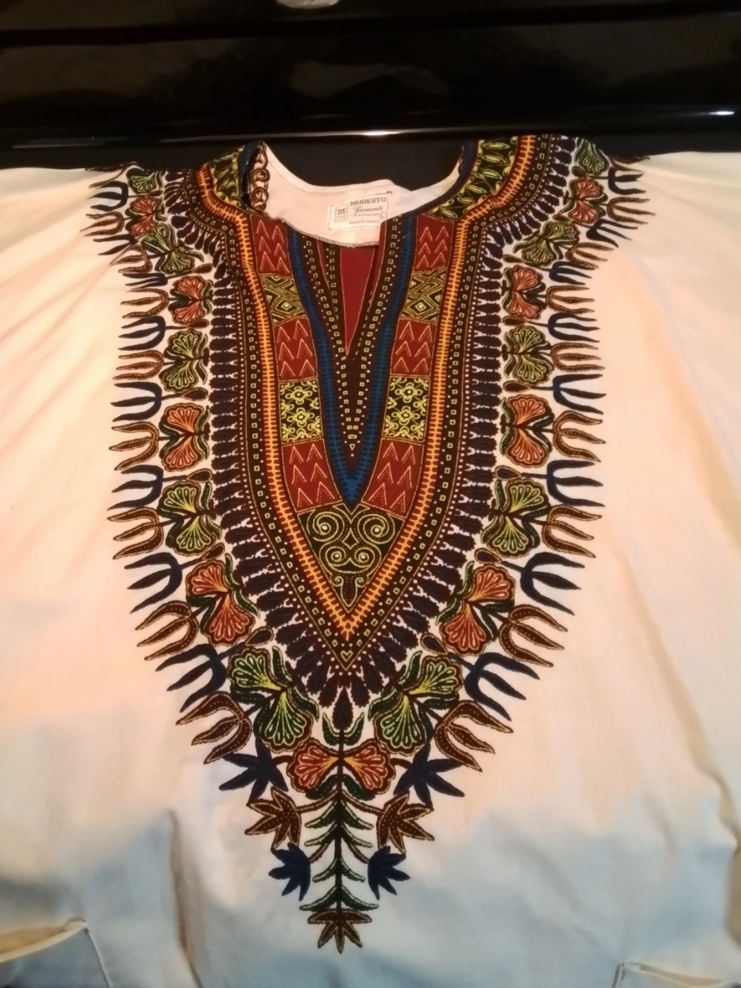 Modesto Garments Dashiki Shirt - Size L - photo 4