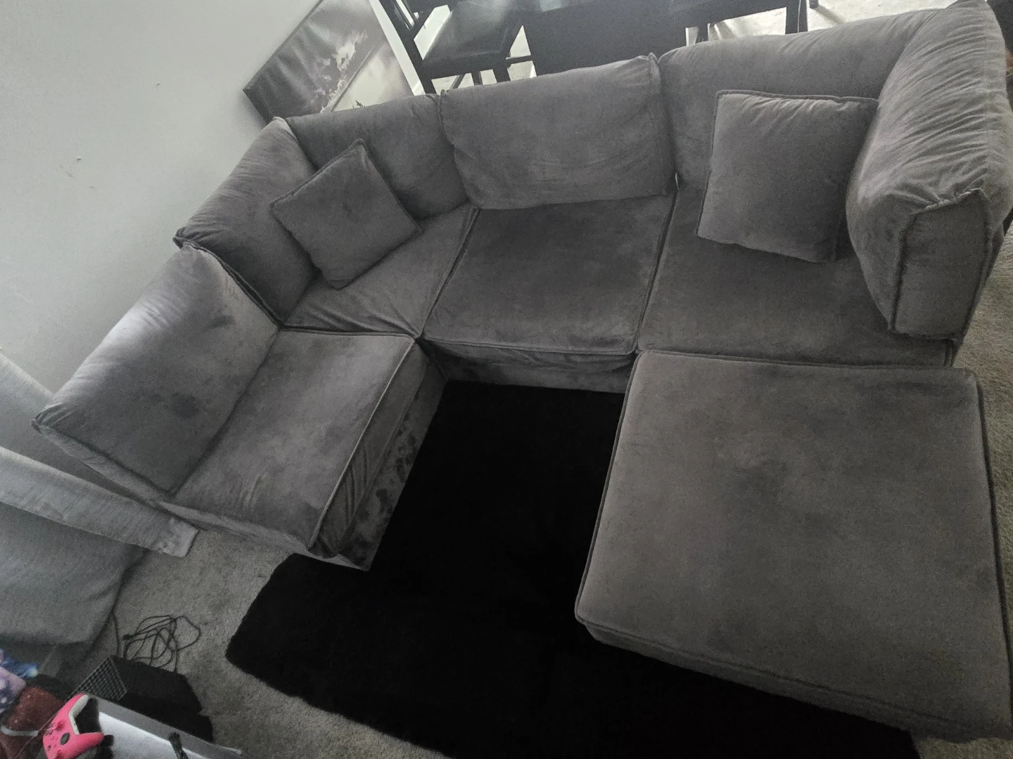 Modular Sectional Sofa - Gray - photo 2