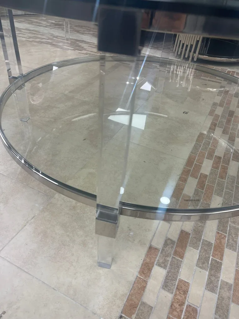 Round Glass Coffee Table image indicator(2)