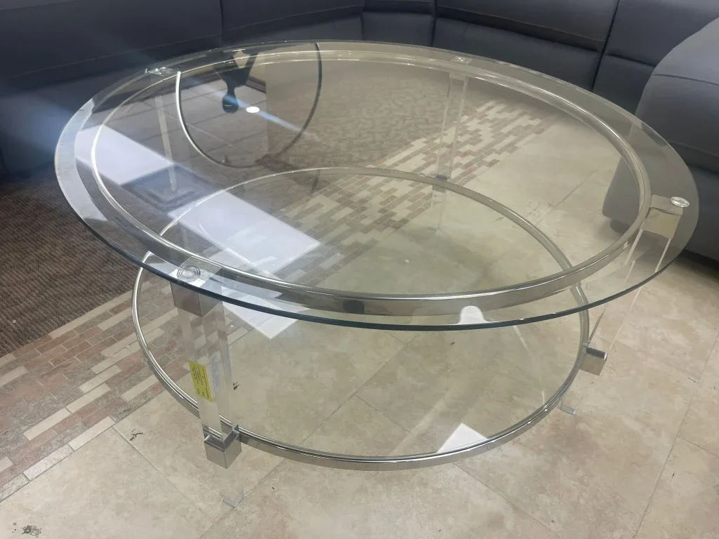 Round Glass Coffee Table image indicator(5)