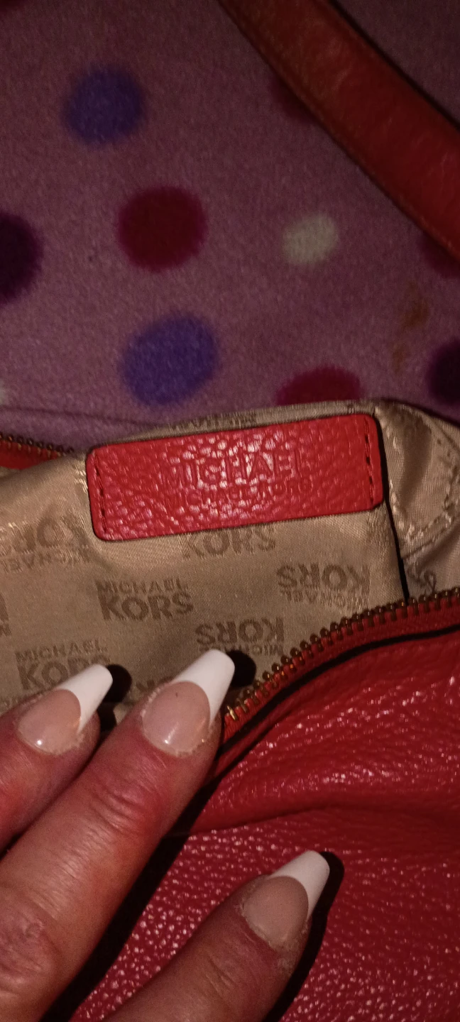 Michael Kors Red Leather Shoulder Bag - photo 3