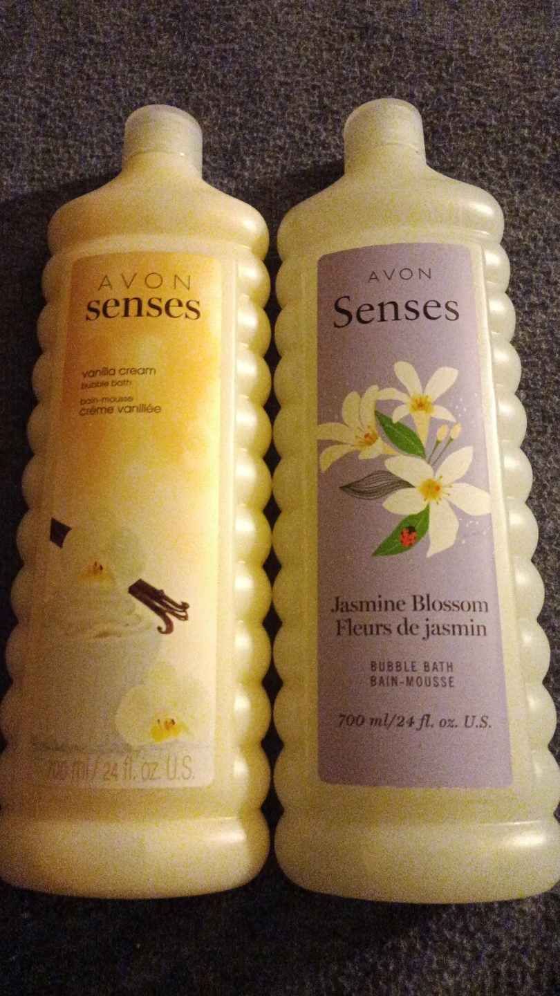 Avon Senses Bubble Bath (Vanilla & Jasmine)