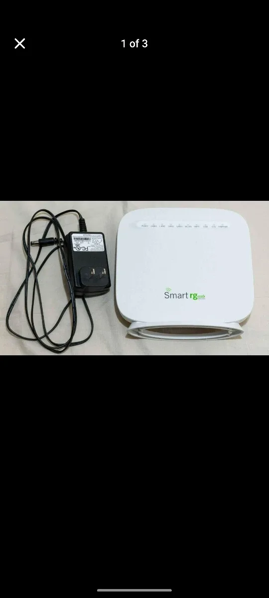 #cleanout SmartRG SR505N wifi router