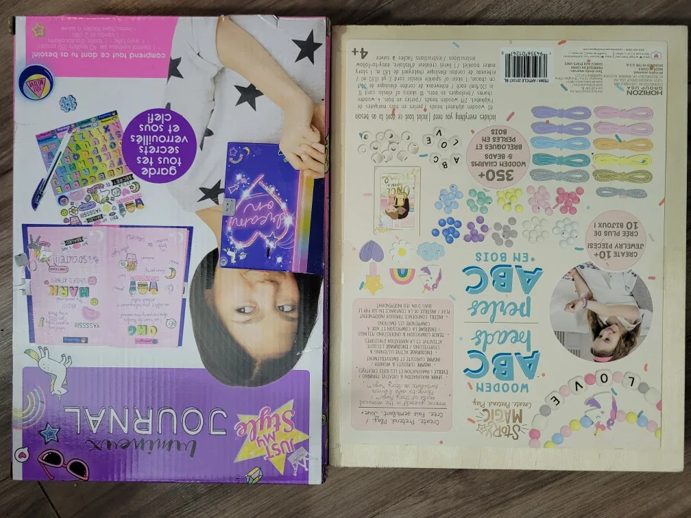 Light-Up Diary & Wooden Beads Kit image indicator(2)