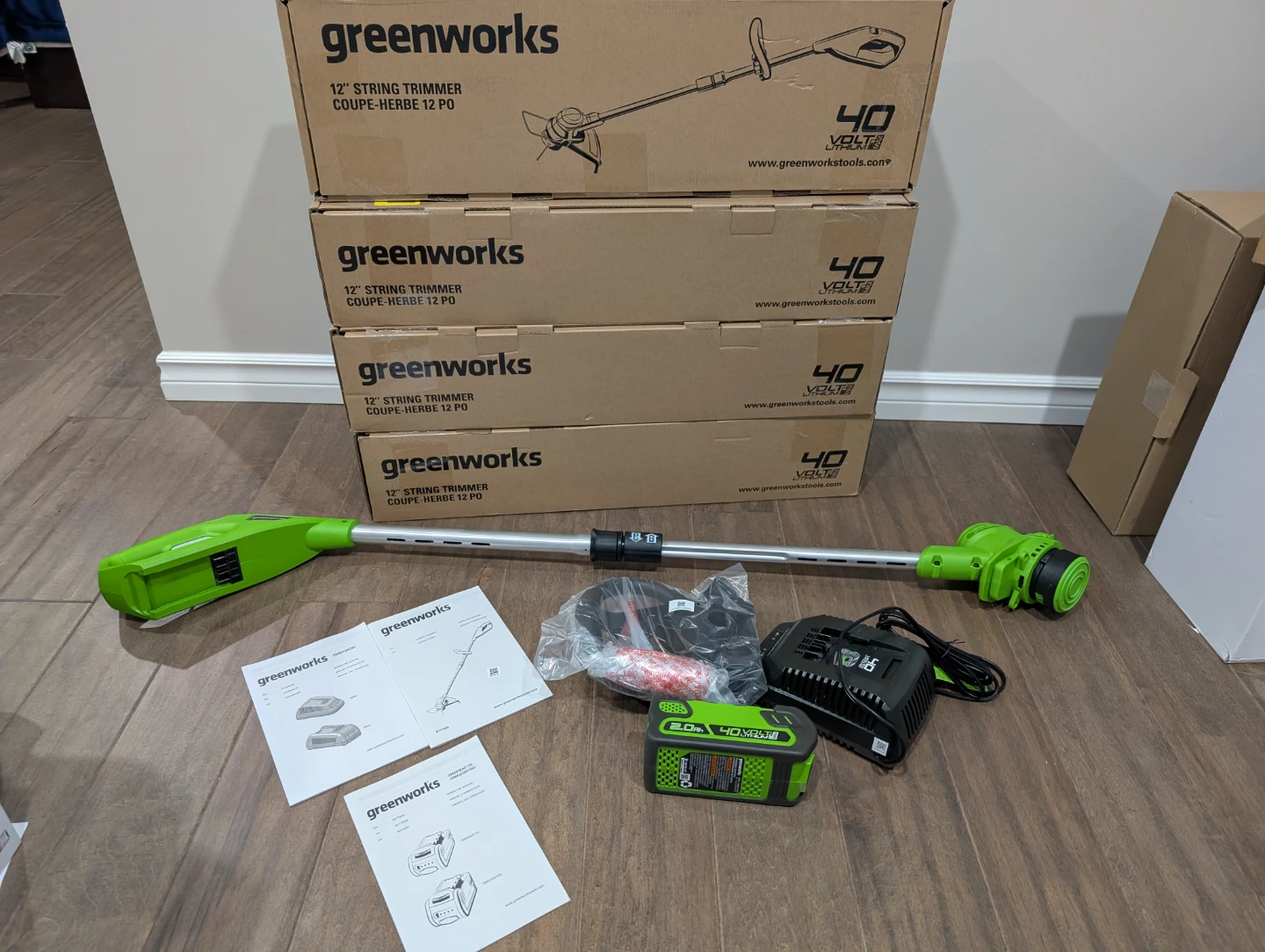 Brand New Greenworks 40V String Trimmer For Sale - photo 4