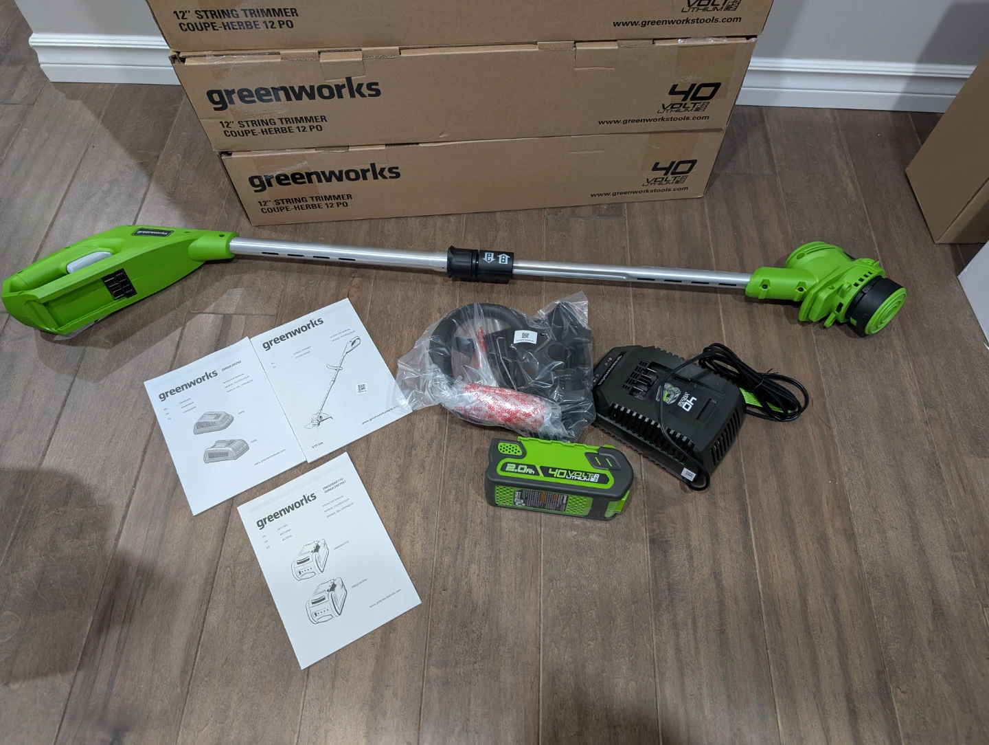 Brand New Greenworks 40V String Trimmer For Sale - photo 5