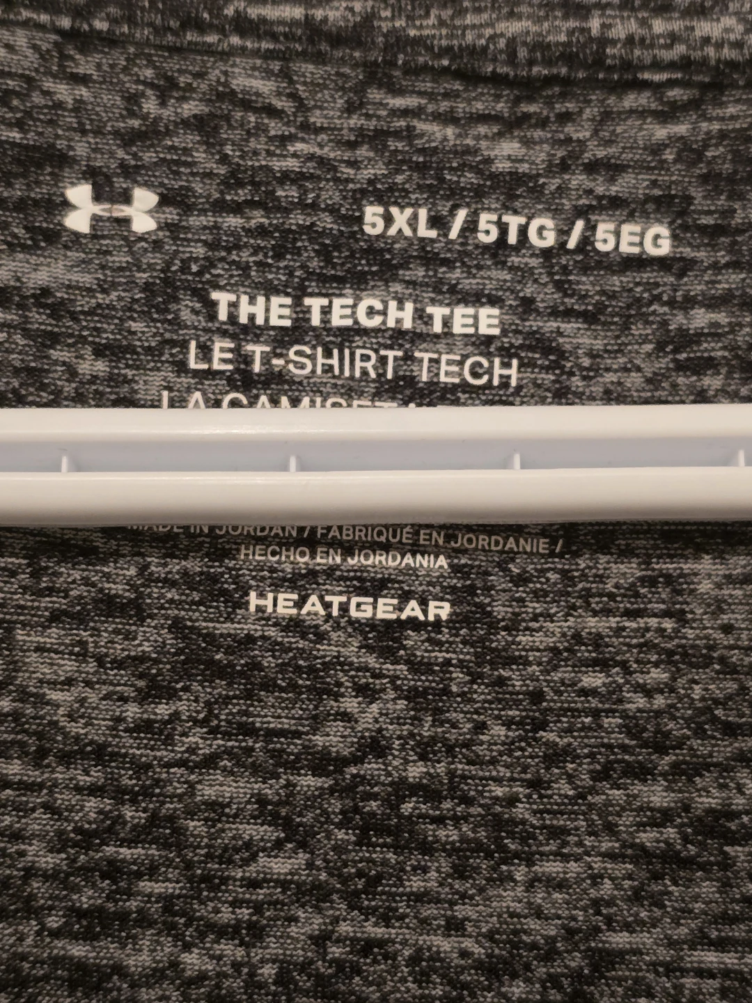 #cleanout-Under Armour 5XL Gray Tech Tee - HeatGear - photo 2