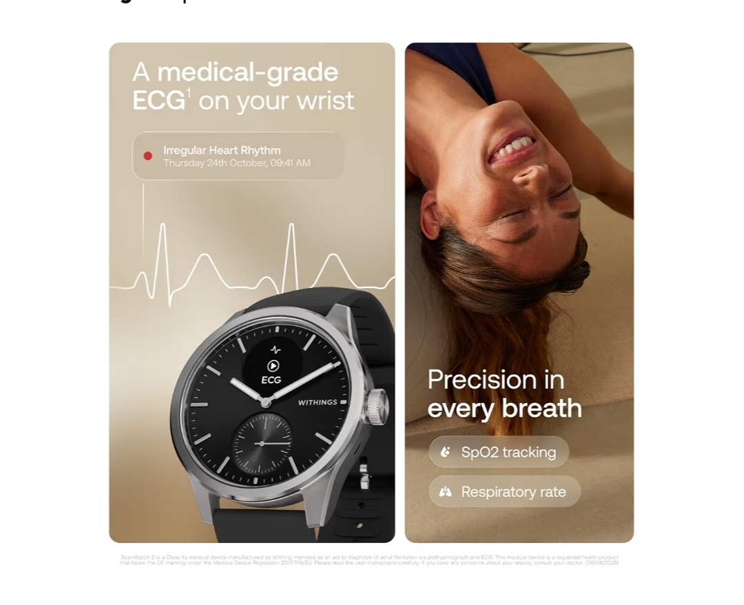 Withings ScanWatch 2 - Health Tracking Watch - photo 3