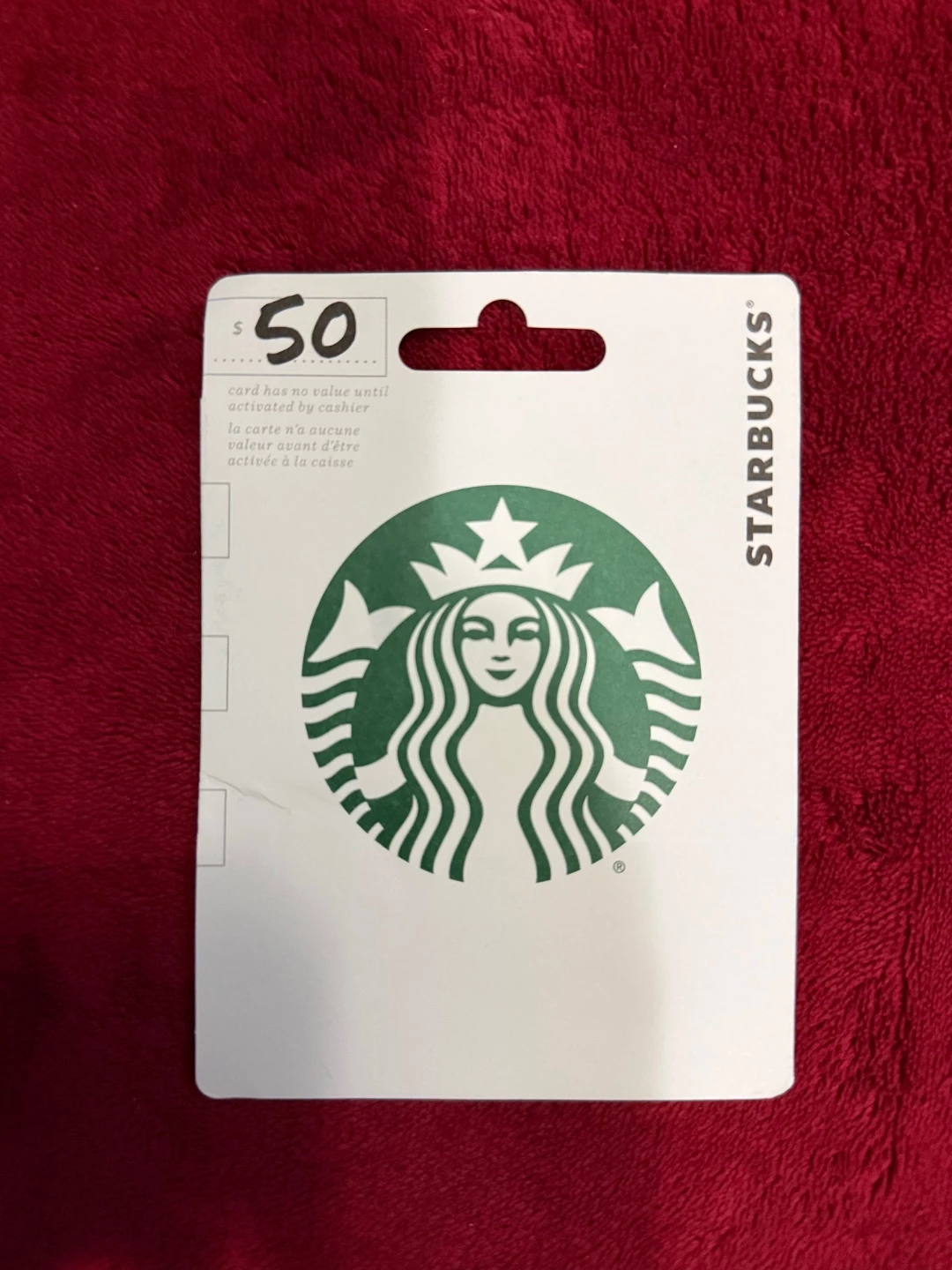 Starbucks $50 Giftcard