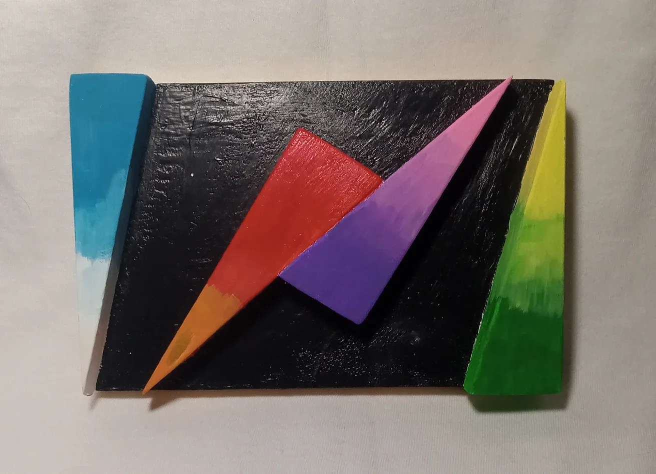 Abstract 3D Geometric Painting