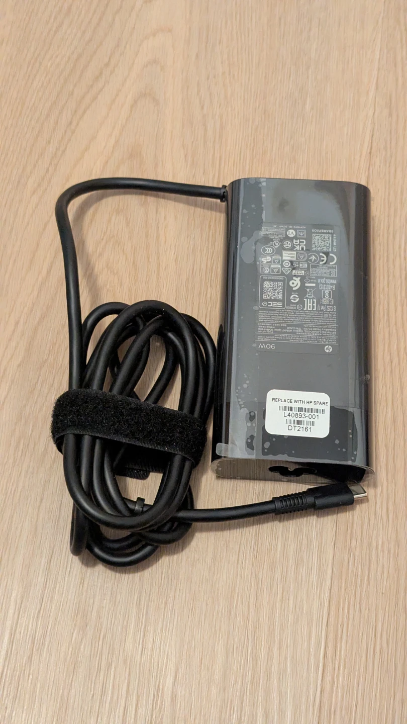 HP 90W USB-C Laptop Charger - OEM