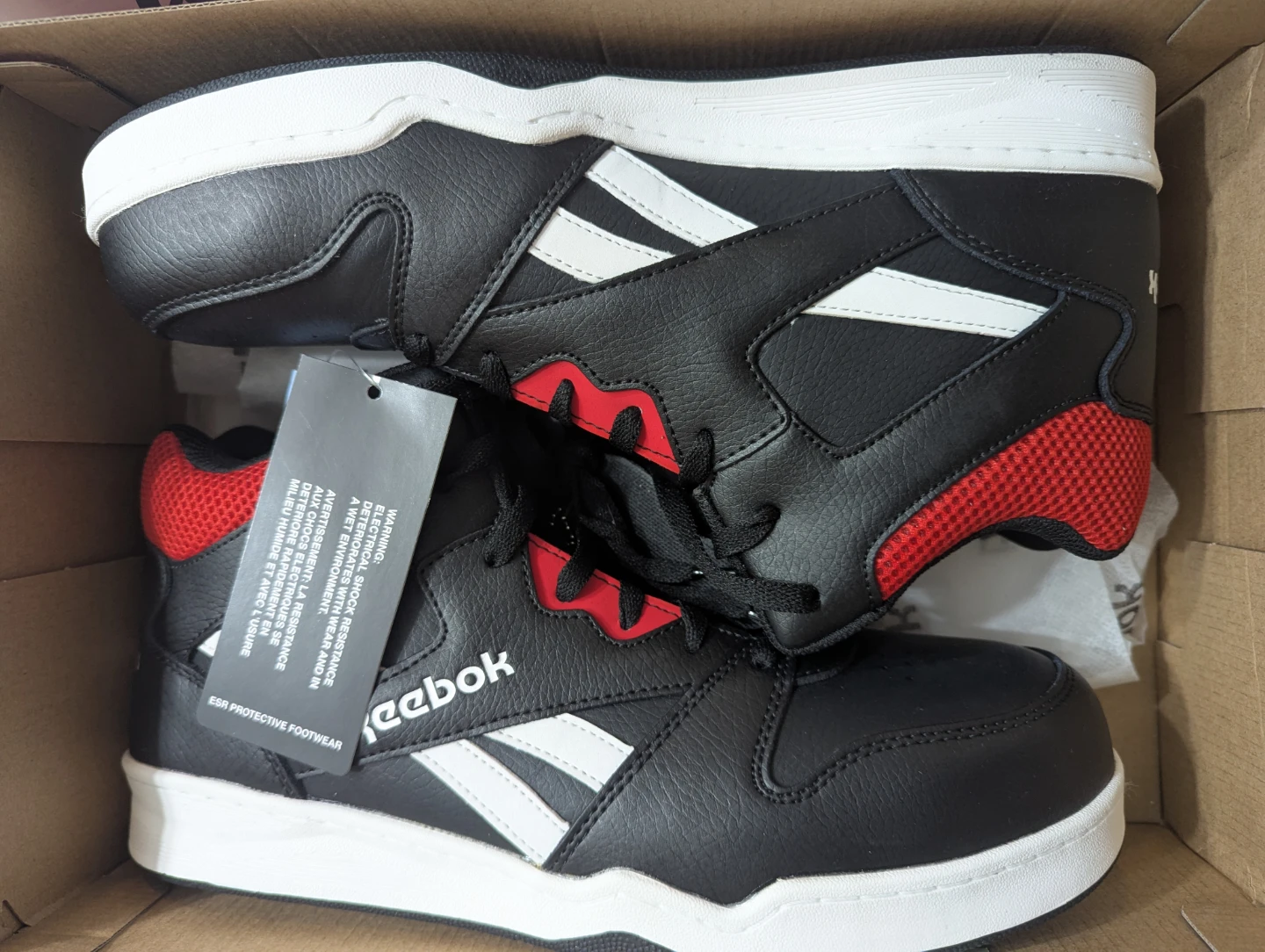 Reebok BB4500 Work High Top Sneakers - Men's 10.5W
