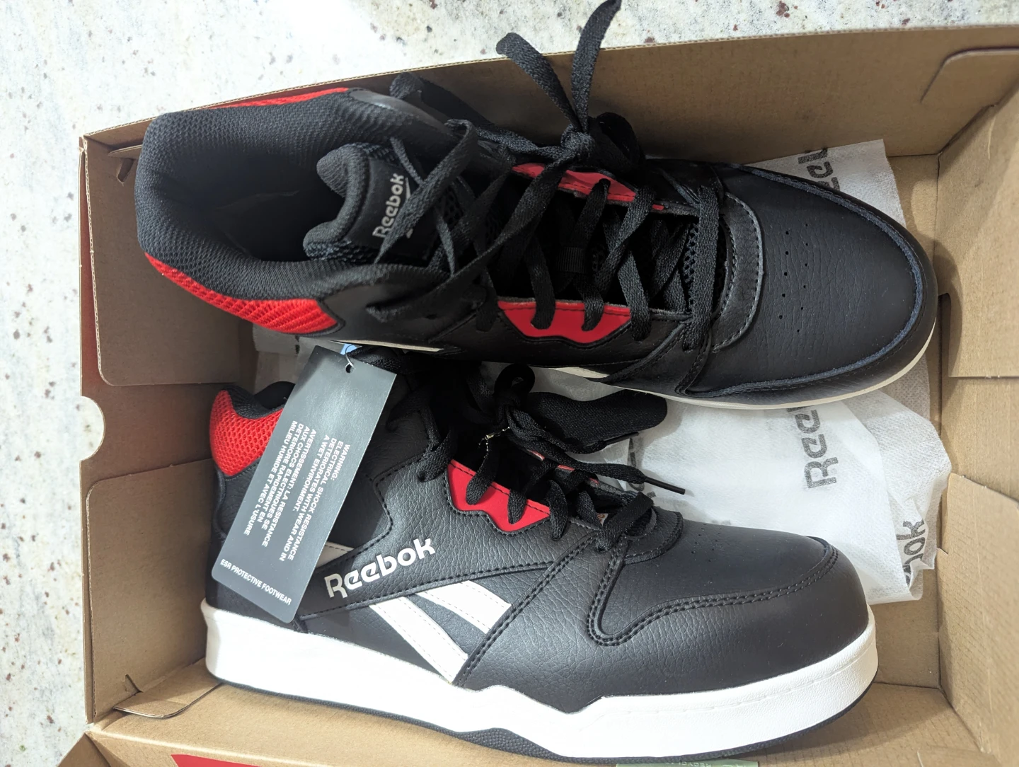 Reebok BB4500 Work High Top Sneakers - Men's 10.5W - photo 2
