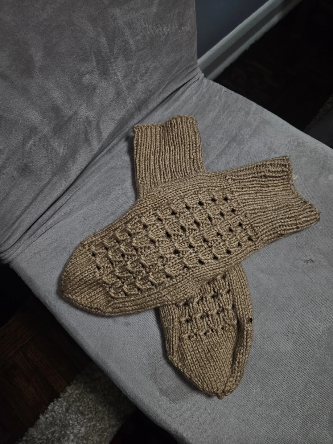Hand-knitted Wool Socks