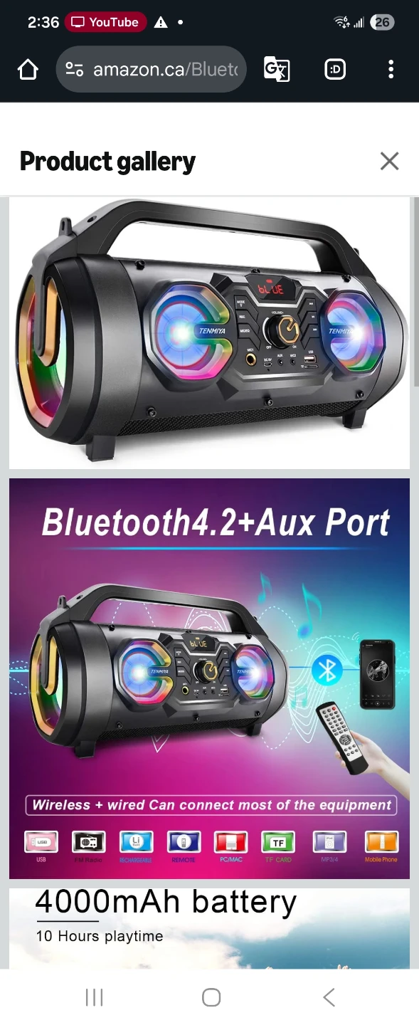 TENMIYA Bluetooth Speaker - photo 2