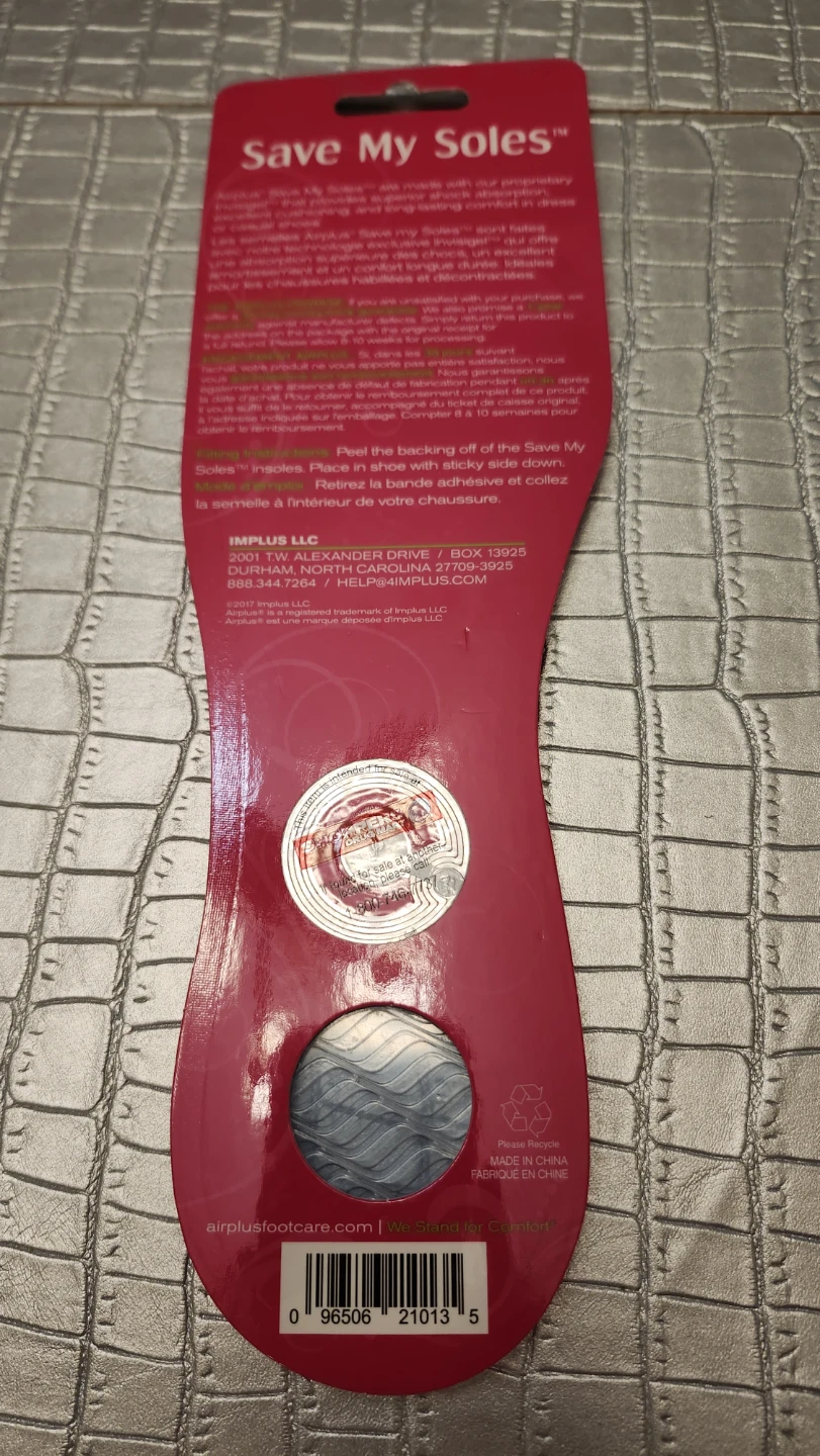 Airplus Save My Soles Women's Insoles - New - photo 2