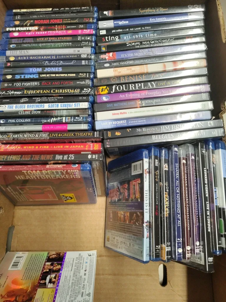 Mixed Lot of Music Concert DVDs image indicator(3)