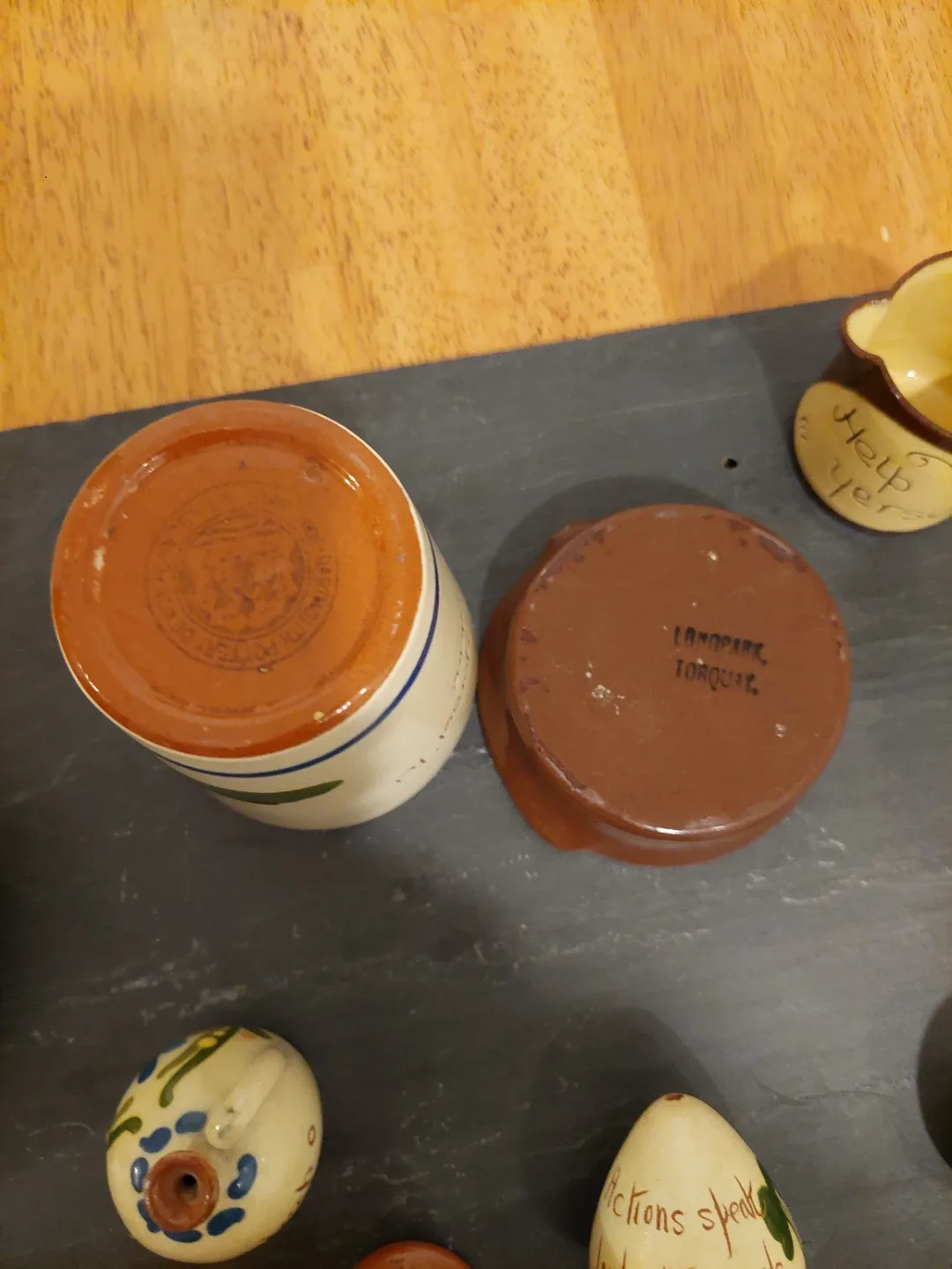 Watcombe Devon Mottoware Teapot