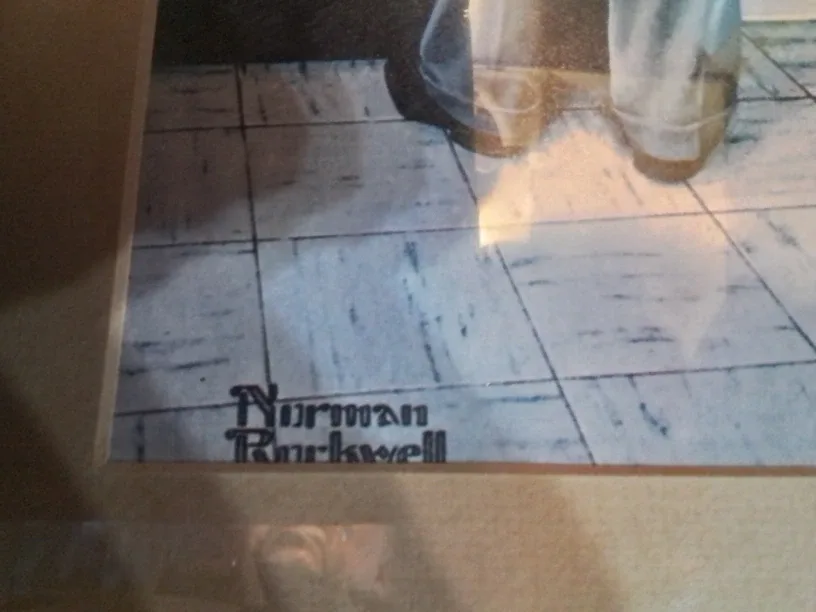 Norman Rockwell Print The Shoot 12.25x12.75 image indicator(3)