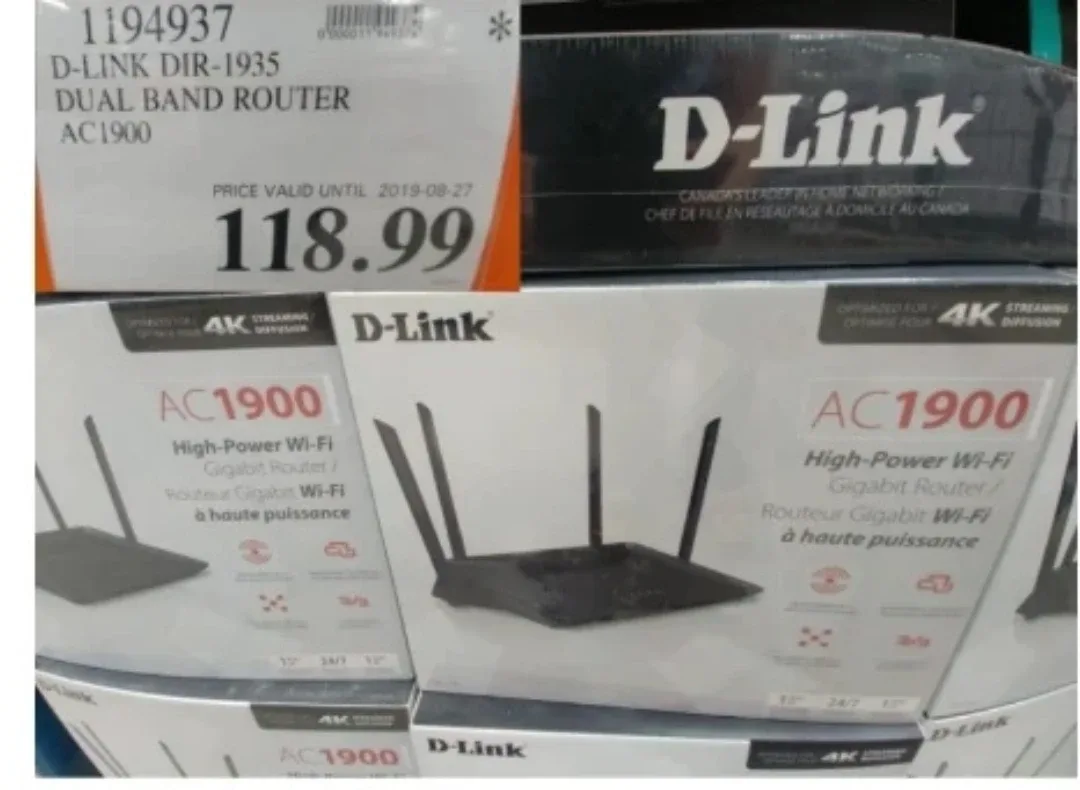 (NEW) D-Link AC1900 Dual-Band Wi-Fi Gigabit Router - #Cleanout