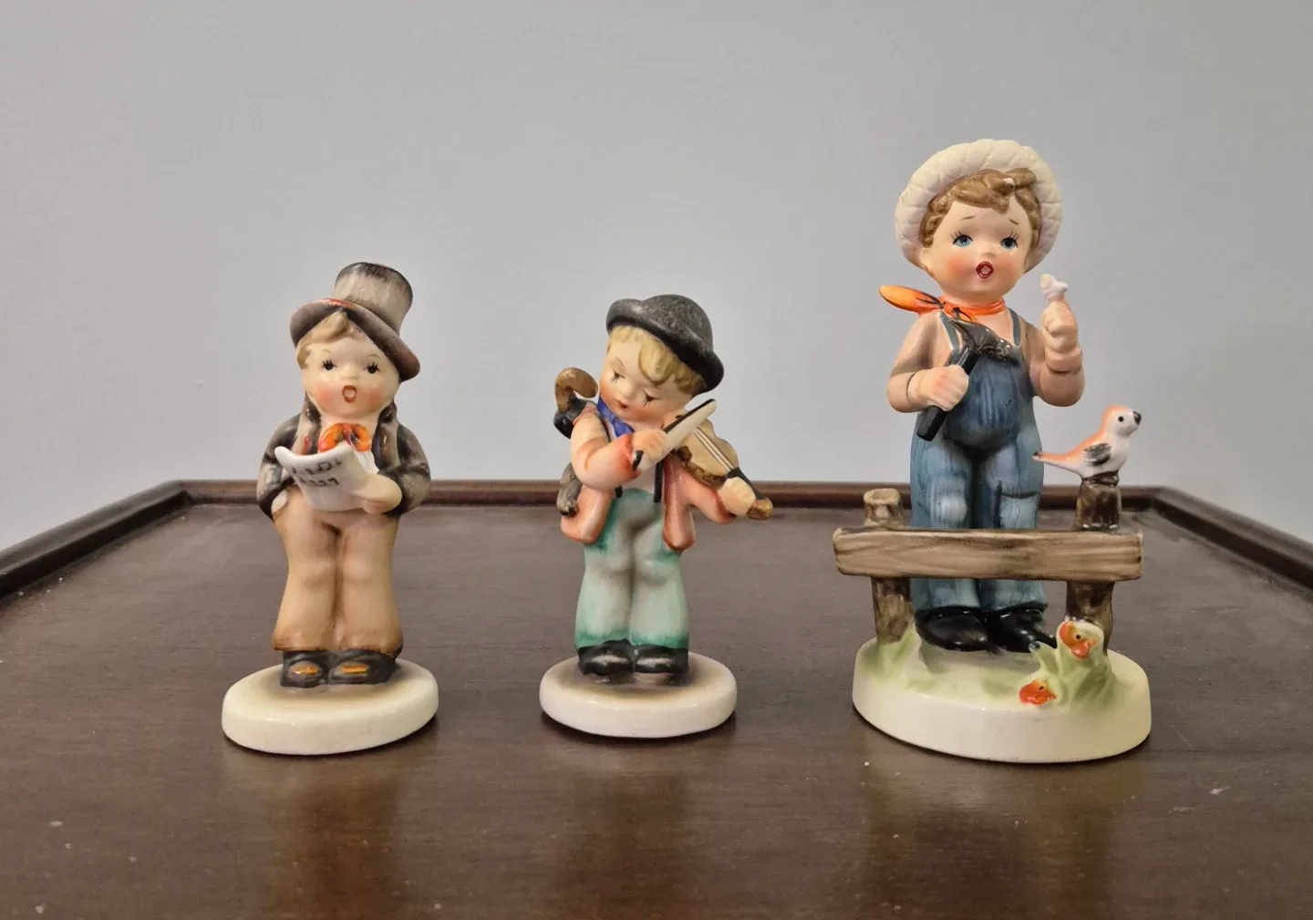 3 vintage made in Japan replica hummels