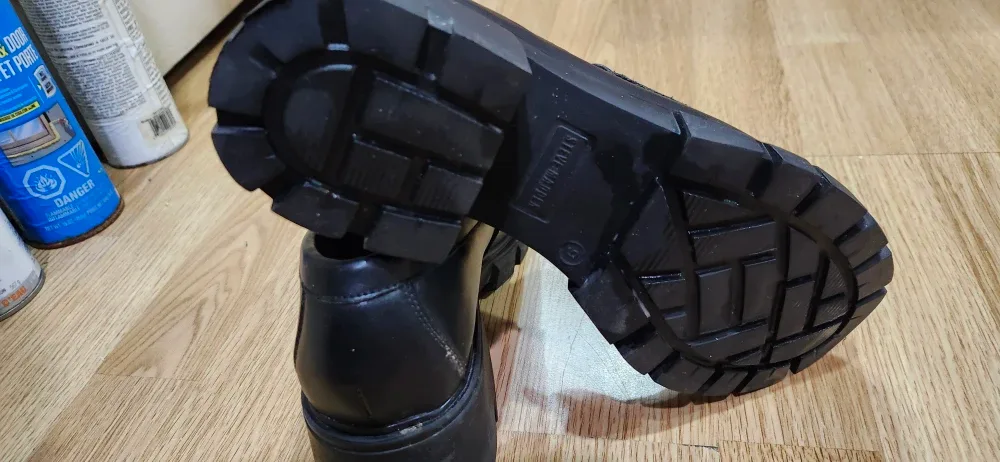 Steve Madden Black Loafer, Size 9 image indicator(6)