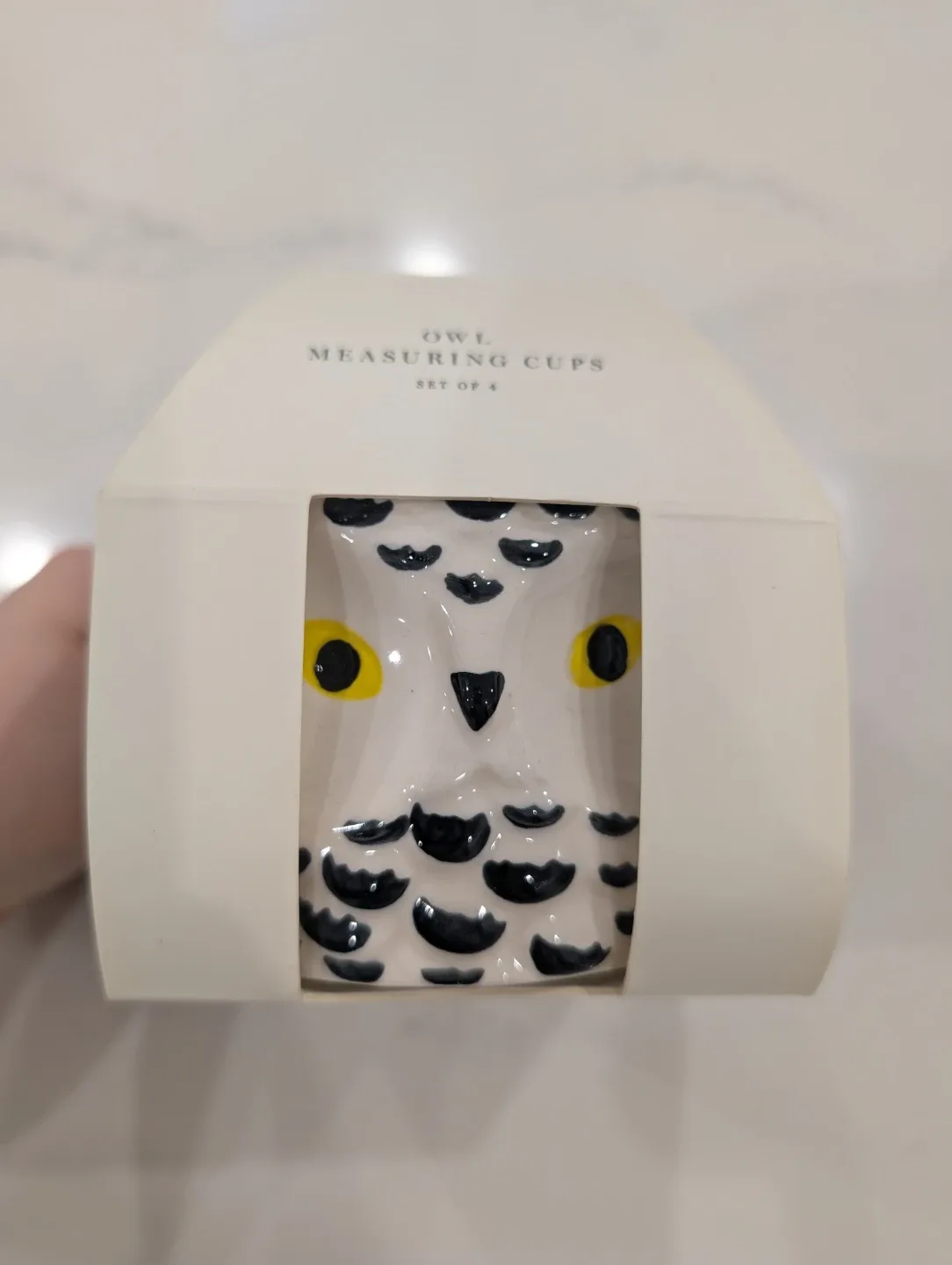 Brand New Indigo Owl Measuring Cups