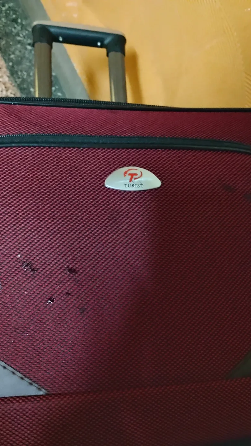 Tourist Red Rolling Suitcase image indicator(4)