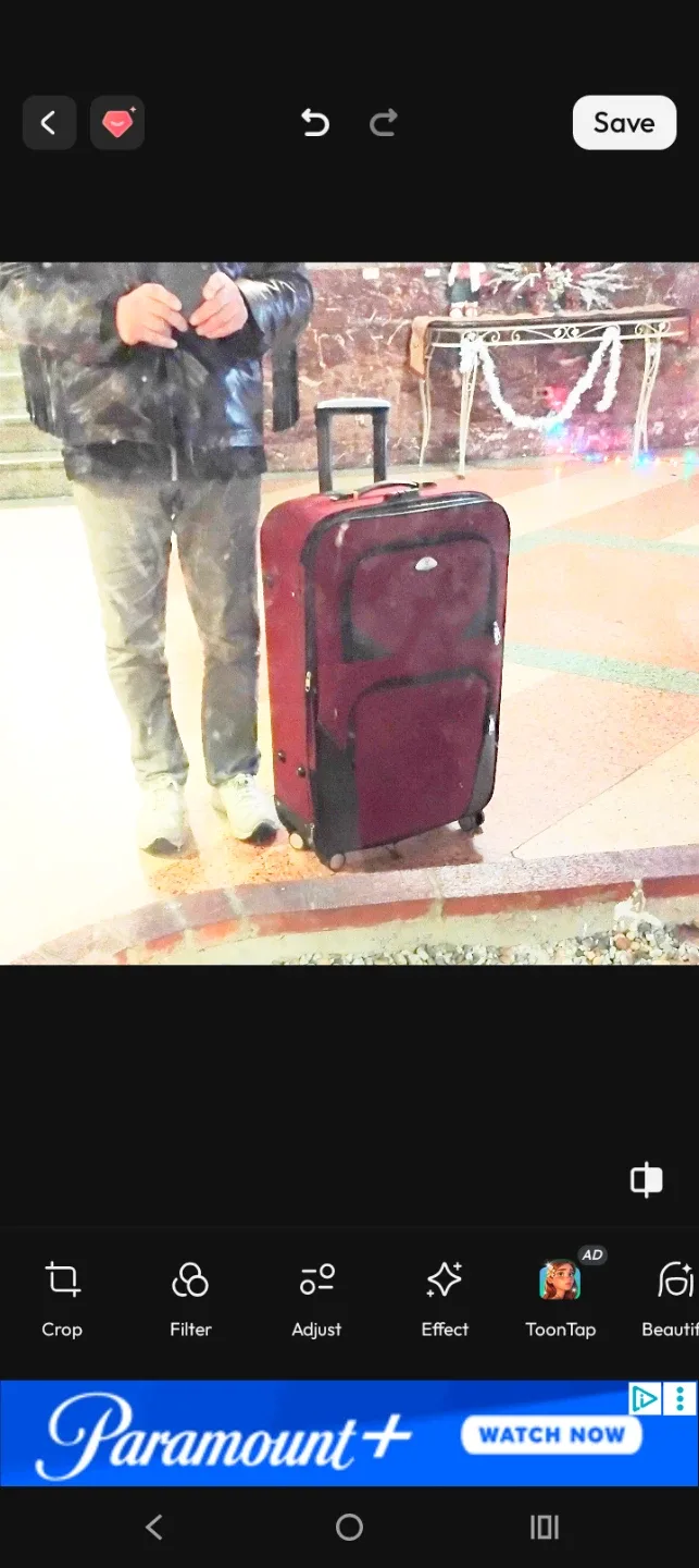 Tourist Red Rolling Suitcase image indicator(5)