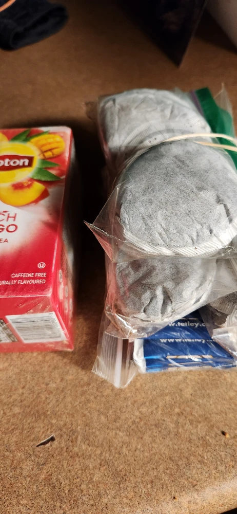 Peach Mango & Tetley Tea  cleanout sustainability  star ♻️ - photo 2