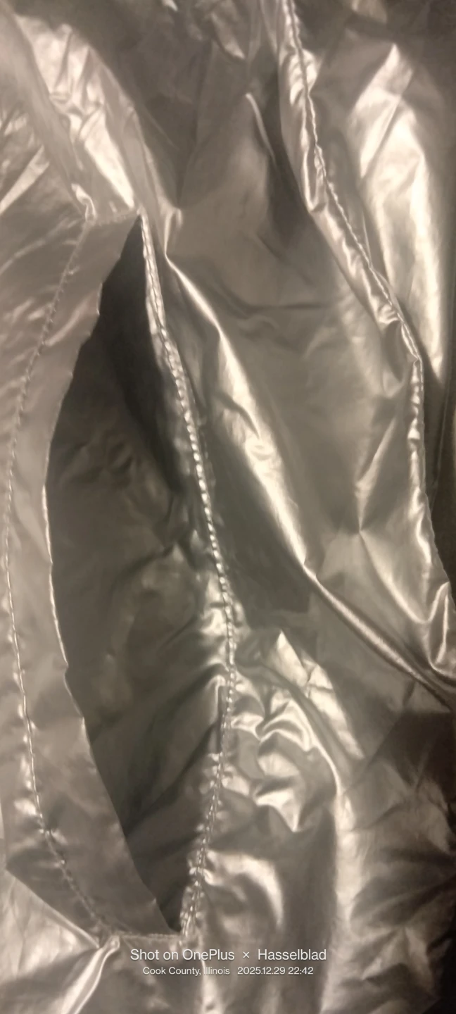 Forever 21 Silver Jacket - Size M - photo 5