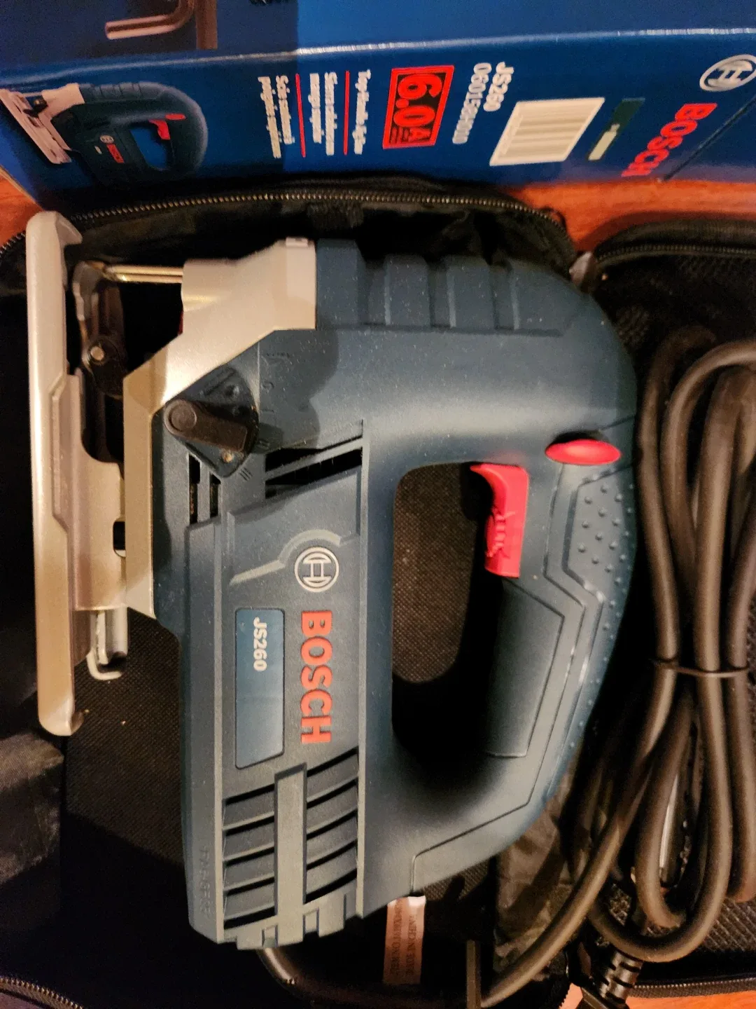 Bosch JS260 Top-Handle Jigsaw 6.0A. LIKE NEW. image indicator(2)