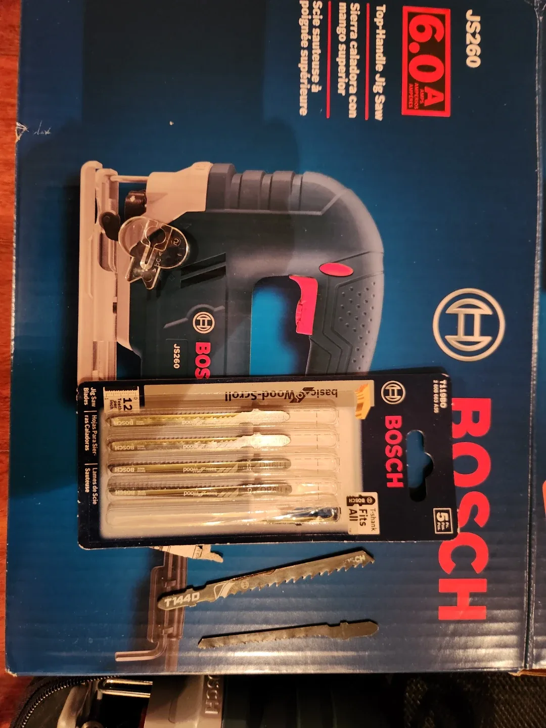 Bosch JS260 Top-Handle Jigsaw 6.0A. LIKE NEW. image indicator(3)