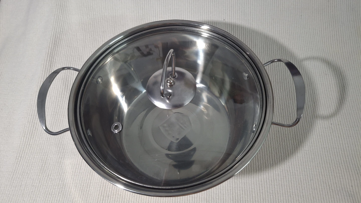 8" Stainless Steel Stock Pot with Lid - photo 2