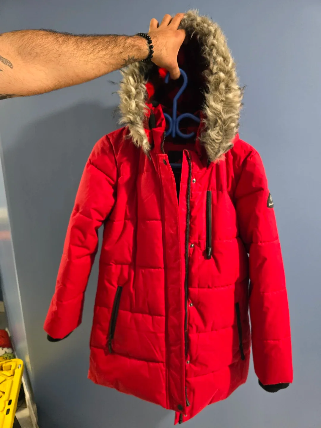 Canadiana Red Winter Jacket XL (14-16)
